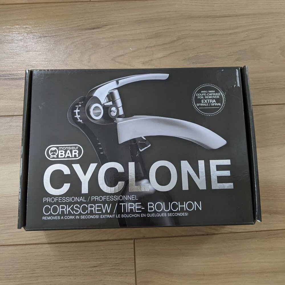 Monsieur Bar Cyclone Corkscrew